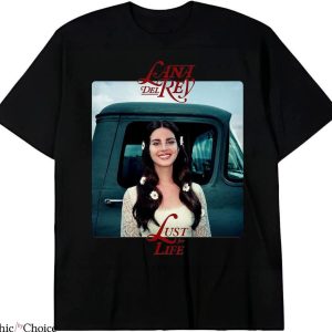 Lana Del Rey Tour T-shirt Lust For Life