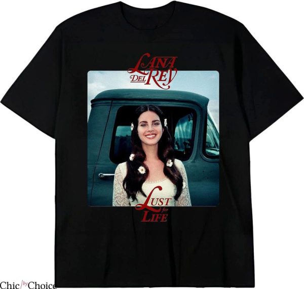 Lana Del Rey Tour T-shirt Lust For Life