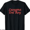 Lana Del Rey Tour T-shirt Red Texting