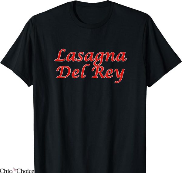 Lana Del Rey Tour T-shirt Red Texting