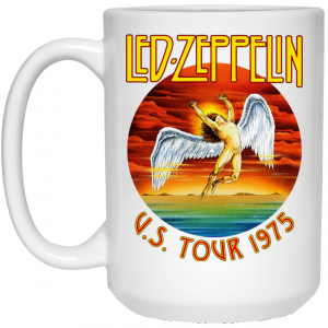 Led Zeppelin US Tour 1975 Mug 7