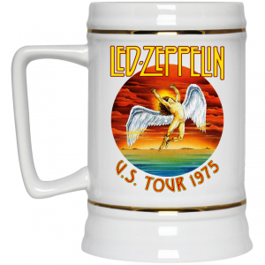 Led Zeppelin US Tour 1975 Mug 8
