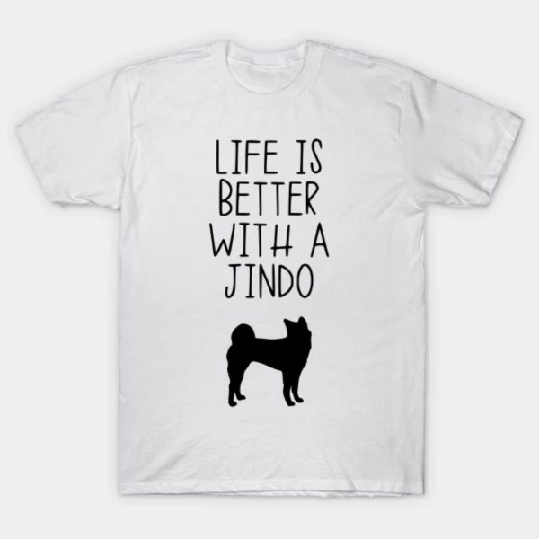 Life is better with a Jindo Merry Christmas 2022 T-shirt