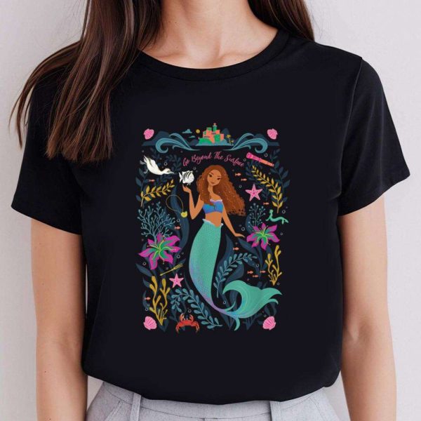 Little Mermaid Ariel Beyond The Surface Disney Dad And Daughter Shirt – The Best Shirts For Dads In 2023 – Cool T-shirts