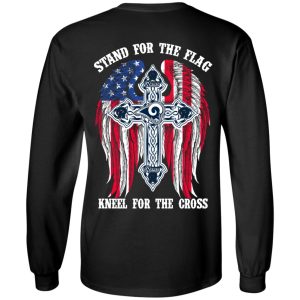 Los Angeles Rams Stand For The Flag Kneel For The Cross T Shirts Hoodies Sweater 11