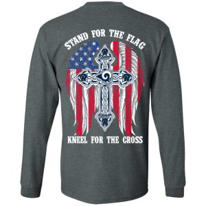 Los Angeles Rams Stand For The Flag Kneel For The Cross T Shirts Hoodies Sweater 12