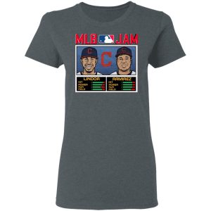 MLB Jam Indians Lindor And Ramirez T-Shirts 5 MLB Jam Indians Lindor And Ramirez T Shirts 2