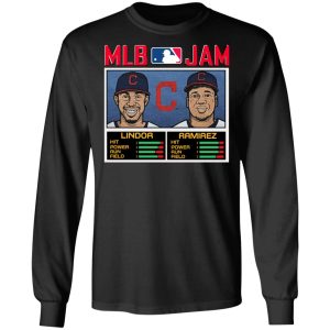 MLB Jam Indians Lindor And Ramirez T-Shirts 8 MLB Jam Indians Lindor And Ramirez T Shirts 5