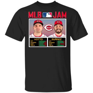 MLB Jam Reds Votto And Suarez T-Shirts MLB Jam Reds Votto And Suarez T-Shirts