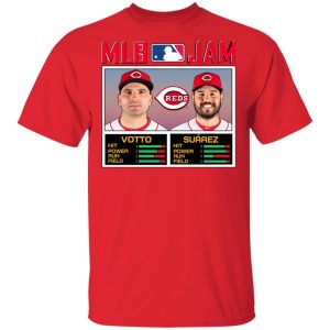 MLB Jam Reds Votto And Suarez T-Shirts 2 MLB Jam Reds Votto And Suarez T Shirts 11