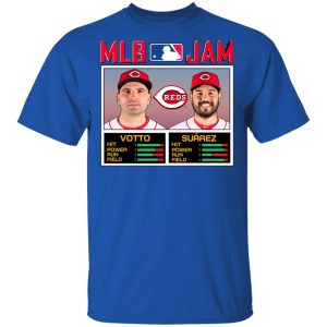 MLB Jam Reds Votto And Suarez T-Shirts 3 MLB Jam Reds Votto And Suarez T Shirts 12