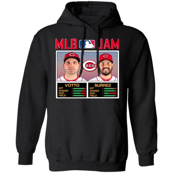 MLB Jam Reds Votto And Suarez T-Shirts