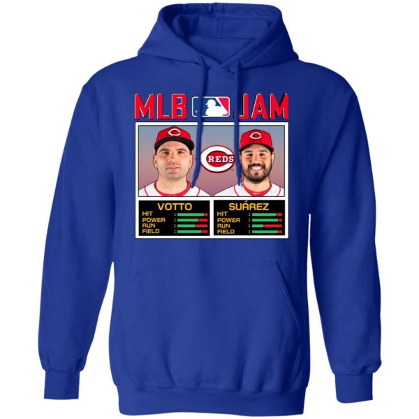 MLB Jam Reds Votto And Suarez T-Shirts