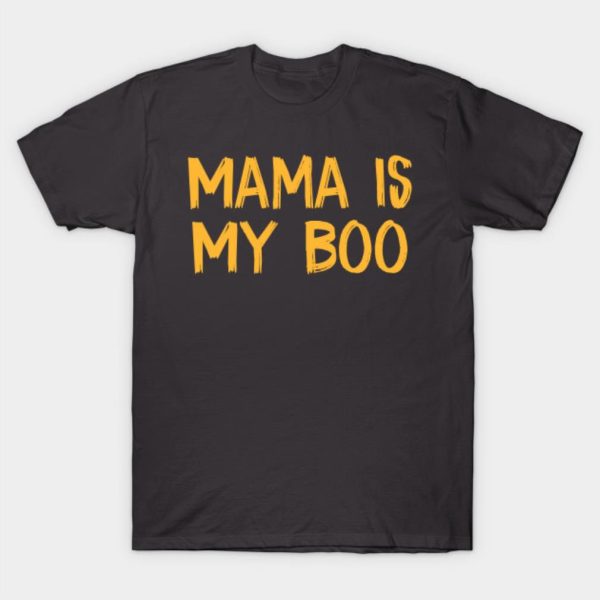 Mama is My Boo Ghost Halloween T-shirt