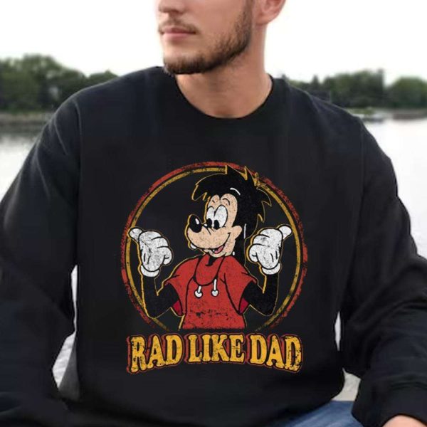 Max Rad Dad Rad Like Dad – Vintage Disney Shirt – The Best Shirts For Dads In 2023 – Cool T-shirts