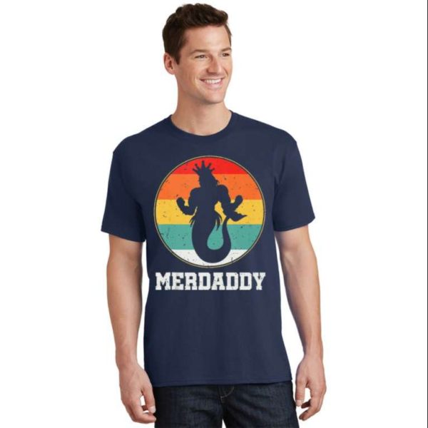 Merdaddy Security Merman Mermaid Daddy Fish T-Shirt – The Best Shirts For Dads In 2023 – Cool T-shirts