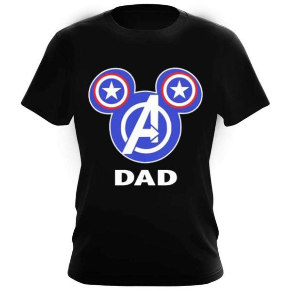 Mickey Ears Of Avengers – Funny Disney Shirts For Dads – The Best Shirts For Dads In 2023 – Cool T-shirts