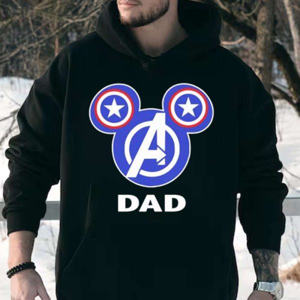 Mickey Ears Of Avengers – Funny Disney Shirts For Dads – The Best Shirts For Dads In 2023 – Cool T-shirts