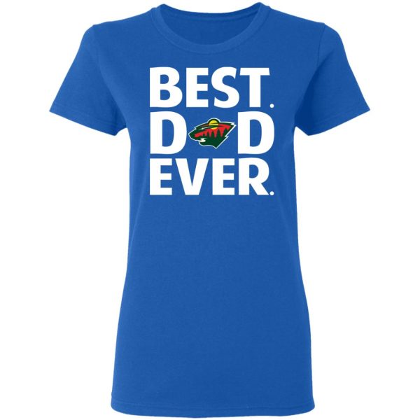 Minnesota Wild Best Dad Ever T-Shirts