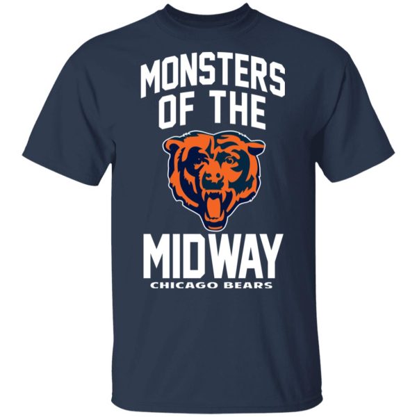 Monsters Of The Midway Chicago Bears T-Shirts