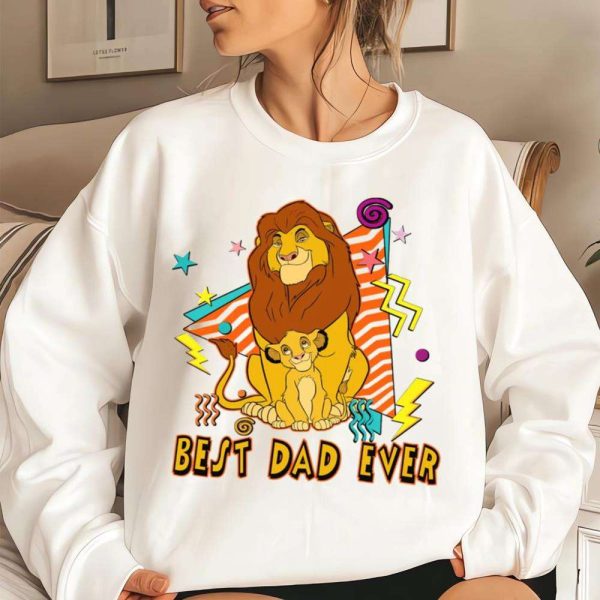 Mufasa Lion King Best Dad Ever Funny Dad Disney Shirts – The Best Shirts For Dads In 2023 – Cool T-shirts