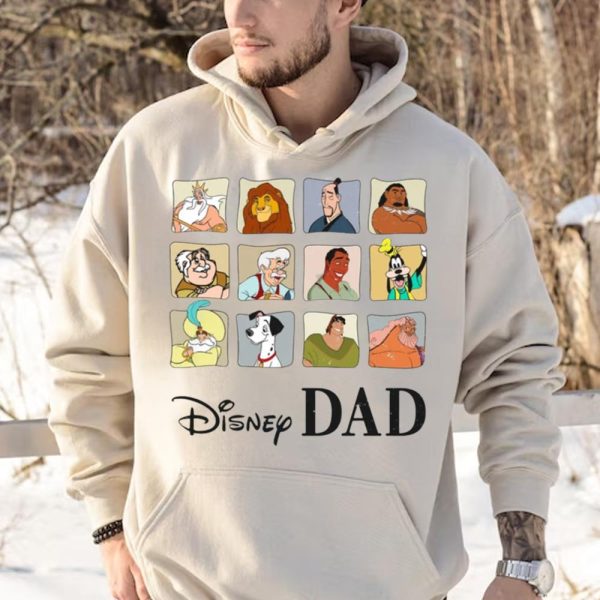 Mufasa Pongo Goofy Disney Characters Mom And Dad Disney Shirts – The Best Shirts For Dads In 2023 – Cool T-shirts