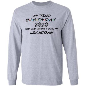 My 72nd Birthday 2020 The One Where I Was In Lockdown T-Shirts 4 My 72nd Birthday 2020 The One Where I Was In Lockdown T Shirts 2