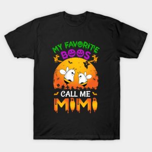 My Favorite Boos Call Me Mimi Halloween T-Shirt My Favorite Boos Call Me Mimi Halloween T-Shirt