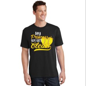 My Princess Wears Cleats Softball Dad T Shirt The Best Shirts For Dads In 2023 Cool T shirts 2
