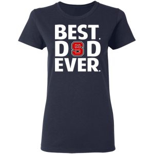 NC State Wolfpack Best Dad Ever T Shirts 3