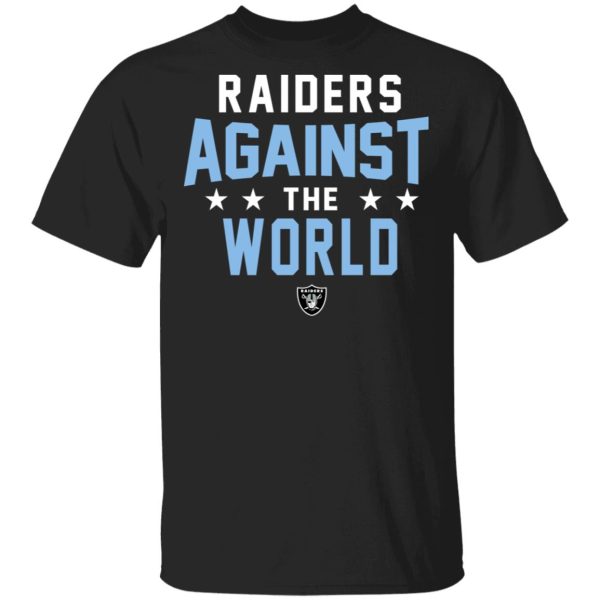 Oakland Raiders Raiders Against The World T-Shirts