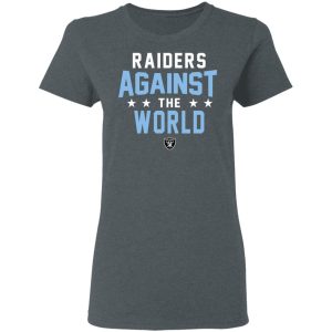 Oakland Raiders Raiders Against The World T-Shirts 5 Oakland Raiders Raiders Against The World T Shirts 2