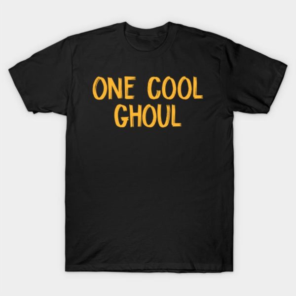 One Cool Ghoul Halloween T-shirt