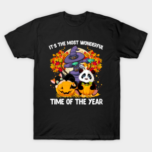 Panda It’s The Most Wonderful Time Of The Year T-Shirt Panda It’s The Most Wonderful Time Of The Year T-Shirt