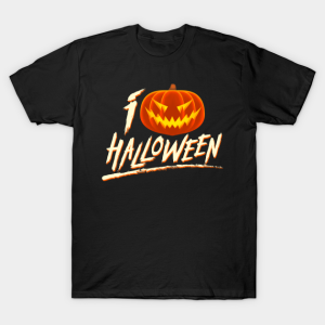 Pumpkin I Love Halloween T-Shirt Pumpkin I Love Halloween T-Shirt