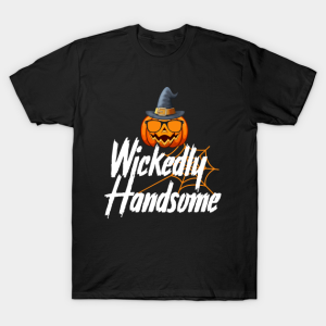 Pumpkin Wickedly Handsome T-Shirt Pumpkin Wickedly Handsome T-Shirt