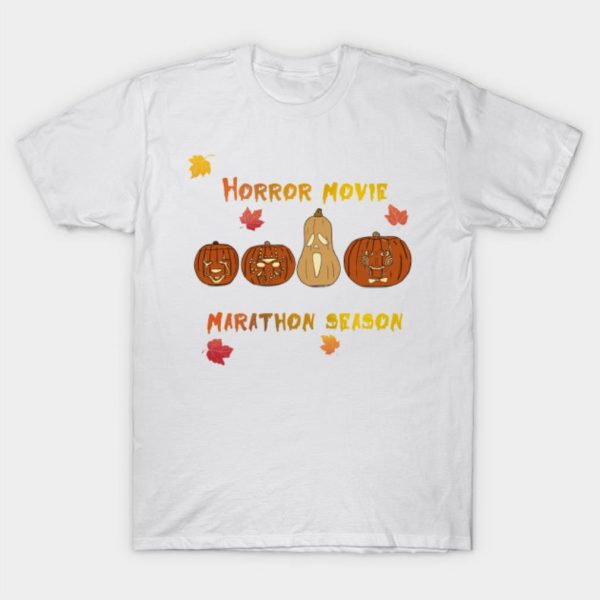 Pumpkin marathon season Halloween T-shirt