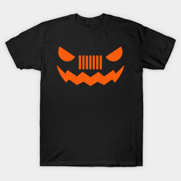 Pumpskin Jeep Halloween T-shirt