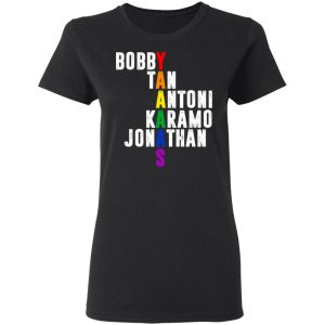 Queer Eye Yaaas Fab 5 Names LGBT T Shirts 13