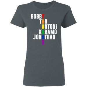 Queer Eye Yaaas Fab 5 Names LGBT T Shirts 2