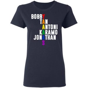 Queer Eye Yaaas Fab 5 Names LGBT T Shirts 3