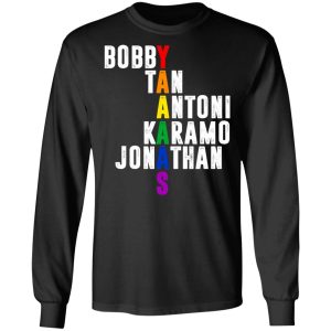 Queer Eye Yaaas Fab 5 Names LGBT T Shirts 5