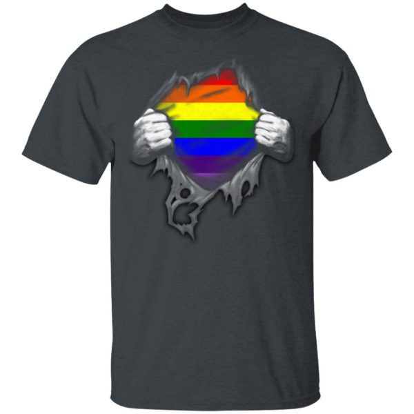 Rainbow Lesbian Gay Pride LGBT Super Strong T-Shirts