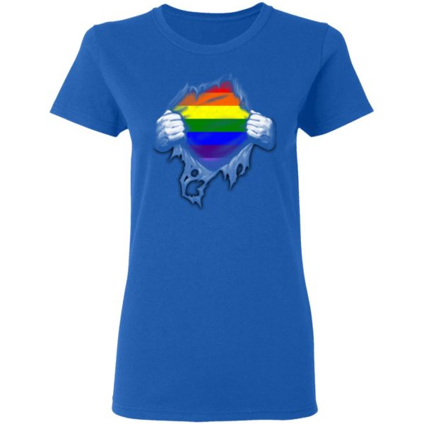 Rainbow Lesbian Gay Pride LGBT Super Strong T-Shirts