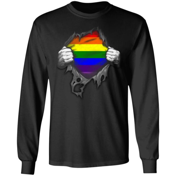 Rainbow Lesbian Gay Pride LGBT Super Strong T-Shirts