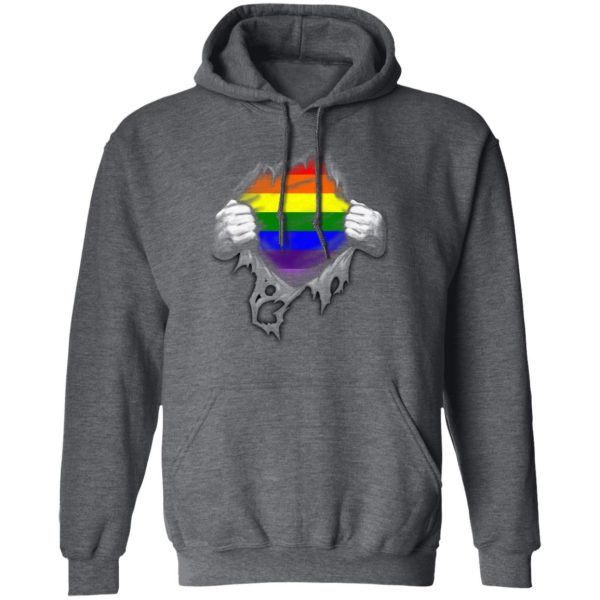 Rainbow Lesbian Gay Pride LGBT Super Strong T-Shirts