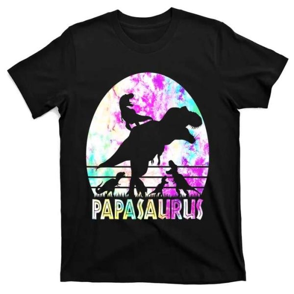 Rainbow Papasaurus Rex T-Shirt – The Best Shirts For Dads In 2023 – Cool T-shirts