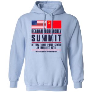 Reagan Gorbachev Summit International Press Center Jw Marriot Hotel T Shirts 7