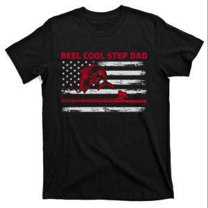 Reel Cool Step Dad Fishing Vintage American Flag T-Shirt – The Best Shirts For Dads In 2023 – Cool T-shirts Reel Cool Step Dad Fishing Vintage American Flag T-Shirt – The Best Shirts For Dads In 2023 – Cool T-shirts