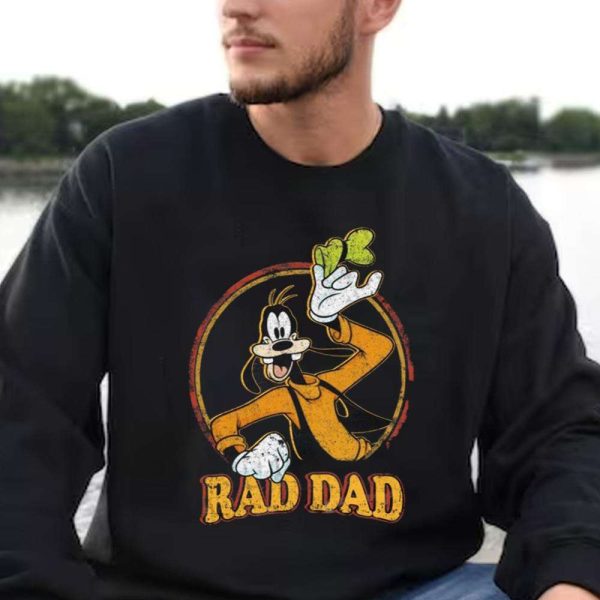 Retro 90s Goofy Rad Dad Rad Like Dad – Disney Dad Shirt – The Best Shirts For Dads In 2023 – Cool T-shirts